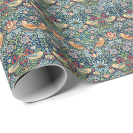 William Morris "Strawberry Thief"-design Cadeaupapier