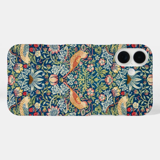 William Morris "Strawberry Thief"-design Case-Mate iPhone Case (Achterkant (horizontaal))