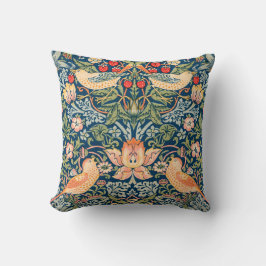 William Morris Strawberry Thief Design Kussen