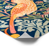 William Morris Strawberry Thief Design Poster (Hoek)