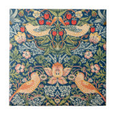 William Morris Strawberry Thief Design Tegeltje (Voorkant)