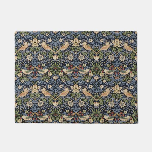 William Morris Strawberry Thief Deurmat (Voorkant)