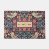 William Morris Strawberry Thief Doormat Deurmat (Voorkant)