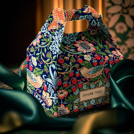 William Morris Strawberry Thief Favor Box Bedankdoosjes