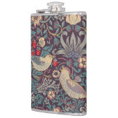 William Morris Strawberry Thief Flask Heupfles (Links)