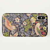 William Morris Strawberry Thief Floral Art Nouveau Case-Mate iPhone Case (Achterkant (horizontaal))