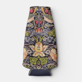 William Morris Strawberry Thief Floral Art Nouveau Flesjeskoeler (Voorkant)