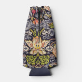 William Morris Strawberry Thief Floral Art Nouveau Flesjeskoeler (Achterkant)