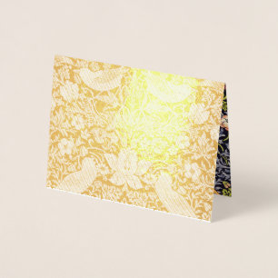 William Morris Strawberry Thief Floral Art Nouveau Folie Kaarten