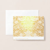 William Morris Strawberry Thief Floral Art Nouveau Folie Kaarten (Met envelop)