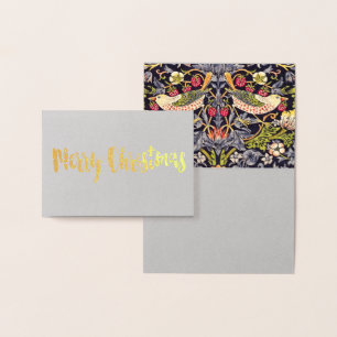 William Morris Strawberry Thief Floral Art Nouveau Folie Kaarten