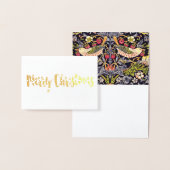 William Morris Strawberry Thief Floral Art Nouveau Folie Kaarten (Display)