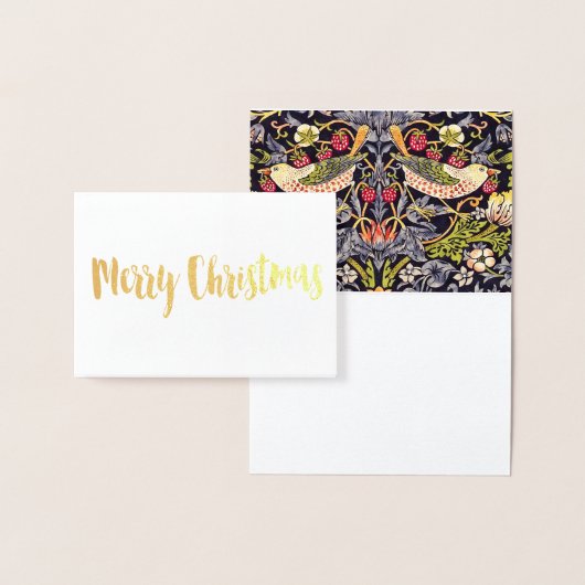 William Morris Strawberry Thief Floral Art Nouveau Folie Kaarten (Display)