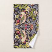 William Morris Strawberry Thief Floral Art Nouveau Handdoek (Handdoek)