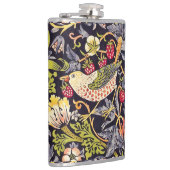 William Morris Strawberry Thief Floral Art Nouveau Heupfles (Rechts)