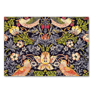 William Morris Strawberry Thief Floral Art Nouveau Kaart