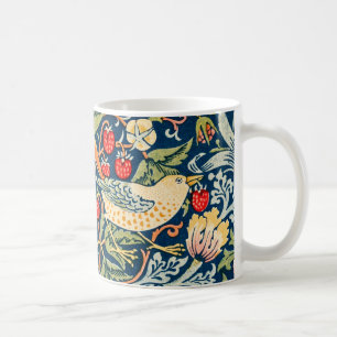William Morris Strawberry Thief Floral Art Nouveau Koffiemok