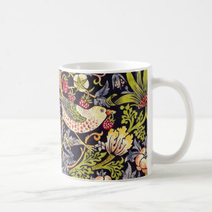 William Morris Strawberry Thief Floral Art Nouveau Koffiemok