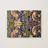 William Morris Strawberry Thief Floral Art Nouveau Legpuzzel (Horizontaal)