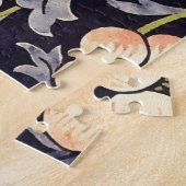 William Morris Strawberry Thief Floral Art Nouveau Legpuzzel (Zijkant)