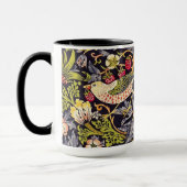 William Morris Strawberry Thief Floral Art Nouveau Mok (Links)