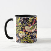 William Morris Strawberry Thief Floral Art Nouveau Mok (Links)