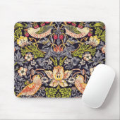 William Morris Strawberry Thief Floral Art Nouveau Muismat (Met muis)