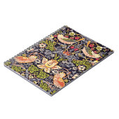 William Morris Strawberry Thief Floral Art Nouveau Notitieboek (Linkerzijde)