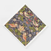 William Morris Strawberry Thief Floral Art Nouveau Servetten (Hoek)