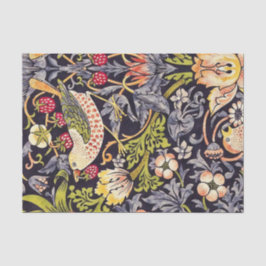 William Morris Strawberry Thief Floral Art Nouveau Tissuepapier