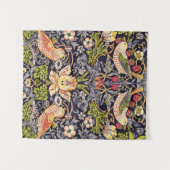 William Morris Strawberry Thief Floral Art Nouveau Wandkleed (Voorkant (horizontaal))