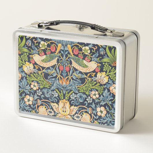 William Morris Strawberry Thief Floral Pattern (Achterkant)