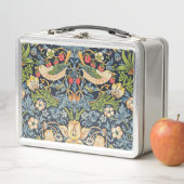 William Morris Strawberry Thief Floral Pattern (In situ)