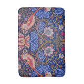 William Morris Strawberry Thief Floral Pattern Badmat (Voorkant Verticaal)
