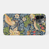 William Morris Strawberry Thief Floral Pattern Case-Mate iPhone Case (Achterkant (horizontaal))