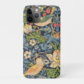 William Morris Strawberry Thief Floral Pattern Case-Mate iPhone Case (Achterkant)