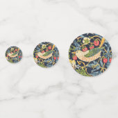 William Morris Strawberry Thief Floral Pattern Confetti (Voorkanten)