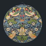 William Morris Strawberry Thief Floral Pattern Dartbord<br><div class="desc">William Morris Strawberry Thief Floral Pattern Dart Board</div>