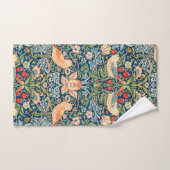 William Morris Strawberry Thief Floral Pattern Handdoek (Handdoek)
