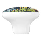 William Morris Strawberry Thief Floral Pattern Keramische Knop (Zijkant)