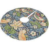 William Morris Strawberry Thief Floral Pattern Kerstboom Rok (Gekanteld)