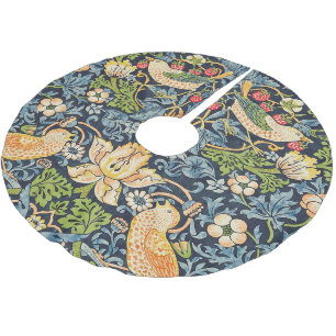 William Morris Strawberry Thief Floral Pattern Kerstboom Rok