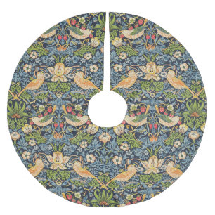 William Morris Strawberry Thief Floral Pattern Kerstboom Rok
