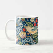 William Morris Strawberry Thief Floral Pattern Koffiemok (Links)