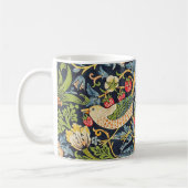 William Morris Strawberry Thief Floral Pattern Koffiemok (Links)