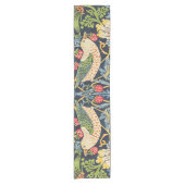 William Morris Strawberry Thief Floral Pattern Korte Tafelloper (Voorkant)