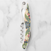 William Morris Strawberry Thief Floral Pattern Kurkentrekker (Voorkant)