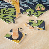 William Morris Strawberry Thief Floral Pattern Legpuzzel (Zijkant)