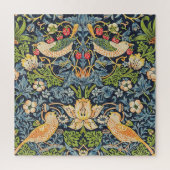 William Morris Strawberry Thief Floral Pattern Legpuzzel (Verticaal)