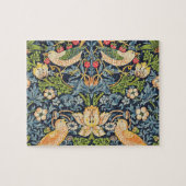 William Morris Strawberry Thief Floral Pattern Legpuzzel (Horizontaal)